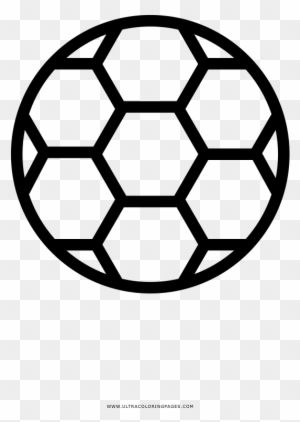 Soccer Coloring Page - Football Outline