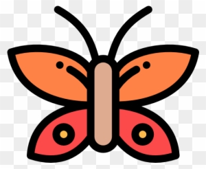 Butterfly Free Icon - Brush-footed Butterfly