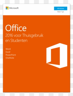 Microsoft Office 2016 Thuisgebruik & Student 1pc Windows - Office Home And Student 2016