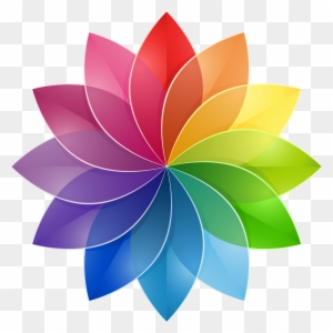 There Is A Color Theory Which Demonstrates All The - Colour Wheel Design Png