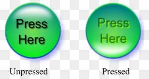 Unpressed And Pressed Button - Pressed And Unpressed Button