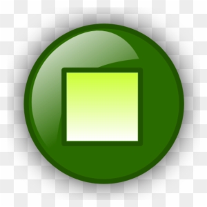 Start Stop Button Png - Green Stop Button Png