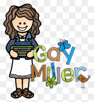 Gay Miller - Teacher With Names Clipart