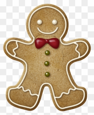 Clipart Kid Christmas Cookies - Christmas Cookie Gingerbread Man