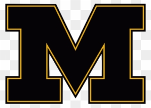 Michigan Block M Football Logo Clipart - Missouri Tigers M Logo