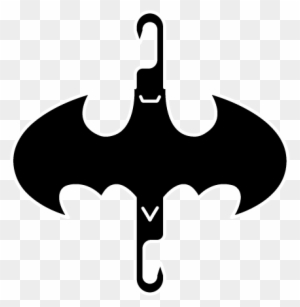 Batman Logo Design Dxf File - Batman Symbol Square