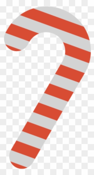 Candy Cane Icon - Simple Christmas Icons