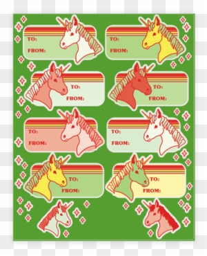 Christmas Gift Tag Stickers - Christmas Gift