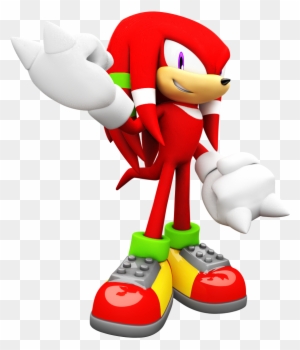 Christmas Knuckles 2014 Render By Nibroc-rock - Sonic Christmas Nibroc Rock