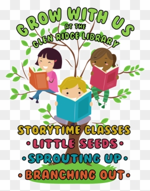 Picture - Kids Reading Under Tree Clipart