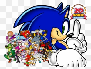 Sonic The Hedgehog 20th Anniversary Wallpaper By Ultimategamemaster - Sonic The Hedgehog Characters