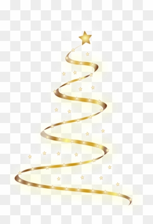 Modern Christmas Tree - Christmas Tree For Invitations