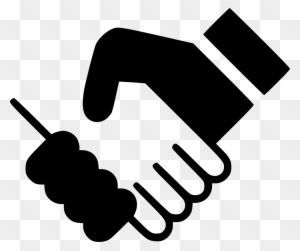 Shaking Hands Handshake Handshaking Hand Deal Business - Hand Shake Vector Logo
