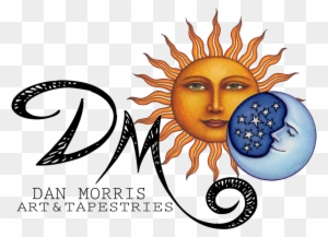 3-d Pink Floyd® Dark Side Of The Moon Blue Lyrics Tapestry - Dan Morris, Starry Moon - 4.5 Inch - Sticker Decal