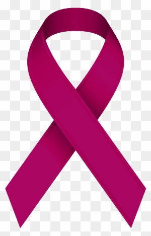 Burgundy Awareness Ribbon Clip Artclip Art Of Awareness - Breast Cancer Awareness Symbol