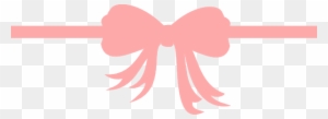 Pink Bow Vector For Kids - Red Christmas Ribbon Bow Bib