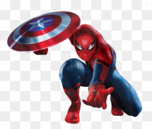 Spider Man Captain America Marvel Cinematic Universe - Spider Man Civil War Png