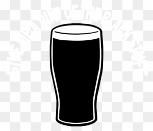 Give Me A Pint Of The Black Stuff - Beer Glass
