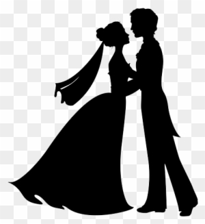 Novios-bailando - Pareja De Novios Vector - Free Transparent PNG