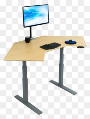 Olympus Corner Standing Desk - Computer Desk