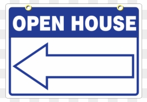Open House Sign 18 X 24 5 Pc Pack - Private Property Keep Out