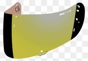 Icon And Pivot Kits Shield Optics Ff Rst Gold Adult - Icon Optics Visor - Gold-mirrored - One Size