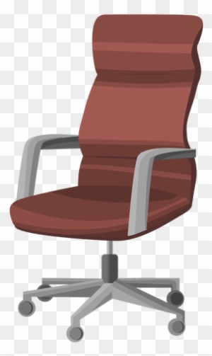 Swivel Office Chair Clipart Transparent Png - Desk Chair Transparent Background Png