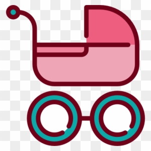 Buggy, Pushchair, Pram, Kid And Baby, Transport, Children - Pram Icon