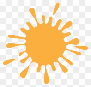 Orange Paint Splatter - Orange Paint Splatter Png - Free Transparent ...