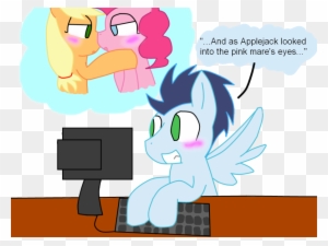 Applejack, Applepie, Artist - Mlp Pinkie Pie X Soarin