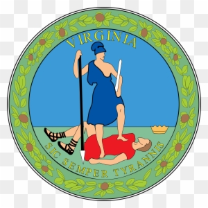 240 × 240 Pixels - State Seal For Virginia