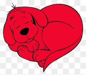 Clifford The Big Red Dog Clip Art Images - Clifford The Big Red Dog Heart