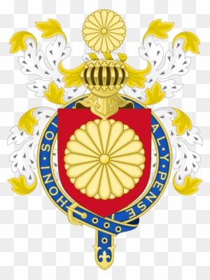 Coat Of Arms Of Japanese Emperor - British Royal Coat Of Arms