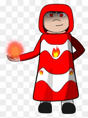 Fire Mage - Fantasy Paper Toy Characters Aqa
