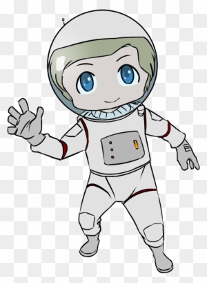 Pin Public Domain Clip Art Free For Commercial Use - Astronaut Animation Png