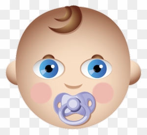 Little Baby Blue Eyes Emoji Sticker Get Your Favorite - Emoticones De Whatsapp Bebe