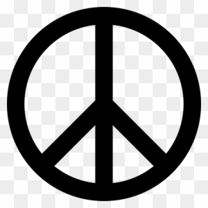 Peace Symbol Clipart Png Image - Peace And Love Symbol