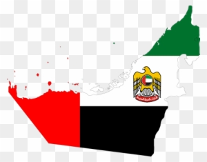 Borders, Country, Flag, Geography, Map - United Arab Emirates Flag Map