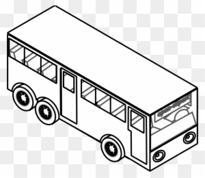 bus driver clipart black and white apple