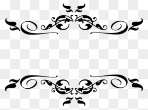 Filigree Border - Clipart Best - Decorative Elements Clip Art