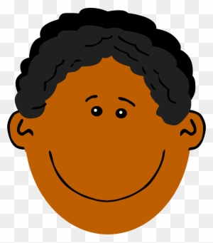 Little Boy With Black And Blonde Hair Clipart - Hair 