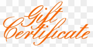 Gift Certificate Clipart - Gift Certificate Clip Art