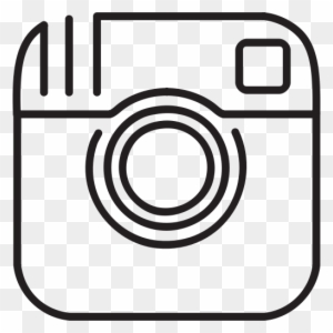Flourish Clipart Free - Instagram Icon White Outline