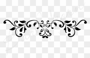 Baroque Flourish Stencil - Paint Me Vintage