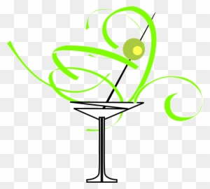 Cocktail Glasses Cartoon