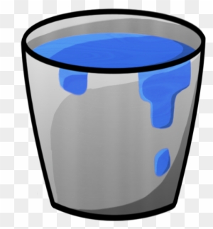 Picture Of Bucket Minecraft Bucket With Water Icon - Water Bucket Png