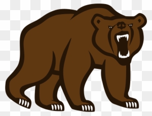 Grizzly Bear Logo - Grizzly Bear Standing Clipart