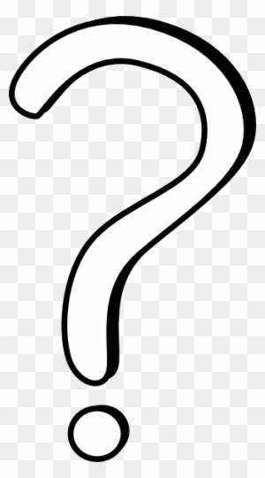 White Question Mark Clipart - White Question Mark Clip Art