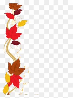 Fall Border Clipart Fall Leaves Border Clipart Clipart - Thanksgiving Poems For Preschool