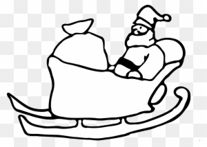 images Sleigh Clipart Black And White clipartmax